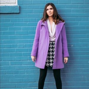 Black and white houndstooth skirt